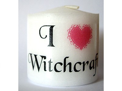 03.5cm Candle I Love Witchcraft